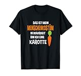 Menschen Kostüm In Wahrheit bin ich eine Karotte Möhre Rübe T-Shirt