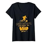 Damen Die Wilden Kerle Motto T-Shirt mit V-Ausschnitt
