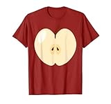 Rotes Apfel Kostüm Fasching Gruppen-Kostüme Damen Herren T-Shirt