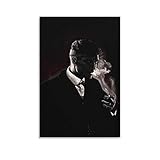 YGTD Peaky Blinders Thomas Shelby Smoking TV Leinwand-Kunstdrucke,...
