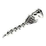minkissy Scorpion Knuckle Joint Ring Vintage Punk Finger Rüstung Ring...