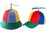 Kellegour 2 Stück Baseball Cap with Propeller Mütze,Children's...