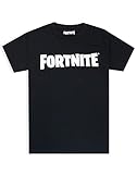 Forternite Logo Jungen t-Shirt schwarz kurzärmeliger Gamer top 9-11...