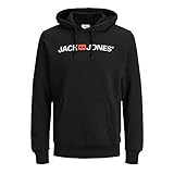 JACK & JONES Male Hoodie Logo