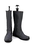 LINGCOS Detroit Become Human Markus Cosplay Boots Grey Shoes Custom...