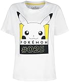 Pokémon #25 Pikachu Frauen T-Shirt weiß M