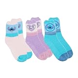 Disney Lilo und Stitch Socken, Stitch und Angel Design, 3er Pack...