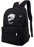 Roffatide Anime Naruto Hatake Kakashi Rucksack für Jungen Mädchen...