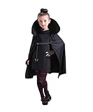 BellaPunk Kinder Mädchen Schwarz Anzug Mavis Cosplay Robe Kleid...