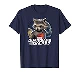 Marvel Rocket Guardians of the Galaxy Circle Graphic T-Shirt T-Shirt