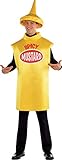 Amscan - Erwachsenenkostüm Senf, Tunika und Hut, Spicy Mustard,...
