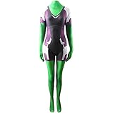 LIPUDAPP She-Hulk Cosplay Kostüme Halloween Rollenspiel Overall...