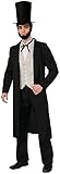 Forum Novelties Herren DLX Abraham Lincoln-XL Kostüme in...