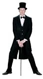 PARTY DISCOUNT ® Faschingskostüm Herren Frack schwarz Gr. 48/50