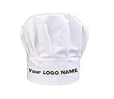Benutzerdefinierte Kochmütze Unisex Chef Personalisiert Name Text...
