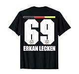 Deutschland Sauf Trikot 69 Erkan Lecken Sauf Legende T-Shirt