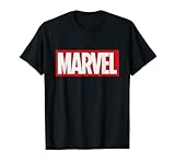 Marvel Classic Logo with Icons T-Shirt T-Shirt