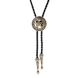 COOLLA Bolo-Krawatte, handgefertigt, Western-Cowboy-Anhänger,...