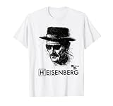 Breaking Bad Heisenberg Paint Splatter Head Shot Portrait T-Shirt