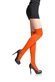 Romartex Überknie Overknee Mikrofaser Strümpfe 60 DEN, orange