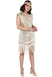 Ro Rox Evelyn 20er Jahre Kleid Great Gatsby Flapper Kleid 1920er Jahre...