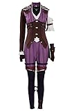 Lixinya Legends Caitlyn Lila Uniform Halloween Karneval Anzug Outfit...