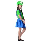 VISVIC Super Mario Luigi Bros Cosplay Kostüm Outfit Kostüm Unisex...