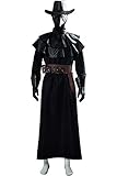 Manfu Herren Mittelalter Steampunk Pest-Doktor Kostüm mit Pestdoktor...