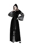 Buen Don Damen Hexen Kostüm, Halloween Cosplay Zombie Kostüm Hexe...