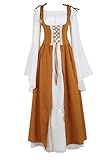 Josamogre Mittelalter Kleidung Damen Kleid Renaissance mit...