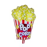Amosfun 5 stücke Popcorn Folienballons Helium Aluminium Geburtstag...