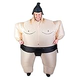 Aufblasbares Kostüm Sumo | Ausgefallenes Auflbaskostüm | Premium...
