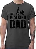 T-Shirt Herren - Vatertagsgeschenk Geschenk für Papa - The Walking...