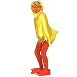 NET TOYS Badeente Kostüm Quietscheentchen L 52/54 Entenkostüm...