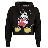 Cotton Soul Disney Mickey Mouse Classic Damen Cropped-Kapuzenpullover,...