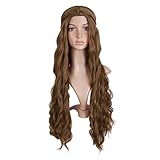 MapofBeauty 30'/75cm Elegante Seite Der Frau Lange Wellige Lockige...
