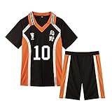 Haikyuu Volleyball Junior Anime Kurzarm T Shirt Wuye College College...