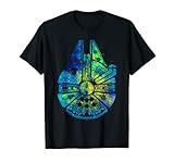 Star Wars Millennium Falke Aquarell Tintenspritzer T-Shirt T-Shirt