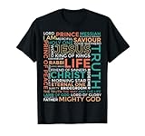 Namen Jesu - Namen von Jesus - christliches Shirt T-Shirt