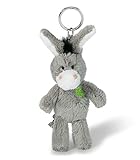 NICI 47868 Schlüsselanhänger Esel mit gesticktem Kleeblatt 10cm,...