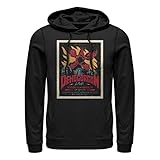 Stranger Things Unisex Gig Poster Hoodie, Schwarz, XL