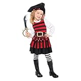 Christy's 997043 Piraten-Kostüm für Mädchen, Größe M, Alter 4–6...