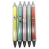 5-teilige Packung niedlicher SpongeBob SquarePants Gel Stift, Pai...