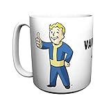 Fallout 4 - Vault Boy - Große Tasse Tasse weiß