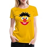 Spreadshirt Sesamstraße Ernie Kostüm Gesicht Frauen Premium T-Shirt,...