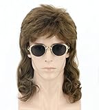 LeMarnia Herren 80er Jahre Vokuhila Perücke Rocker Punk Popstar...