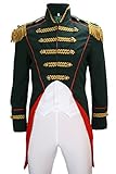 M&G Atelier Soldat Napoleon Kostüm Jacke (56, grün)