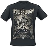 Powerwolf Vada Satana Männer T-Shirt schwarz L 100% Baumwolle...