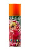 Eulenspiegel 819340 - Color Haarspray Orange für Männer und Frauen,...