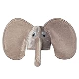Boland 99949 - Erwachsenenhut Elefant, mit grauen Ohren und Rüssel,...